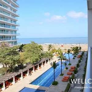 Moderno Apto Vista Al Mar Y Piscina-morros 3 , Cartagena Colombia